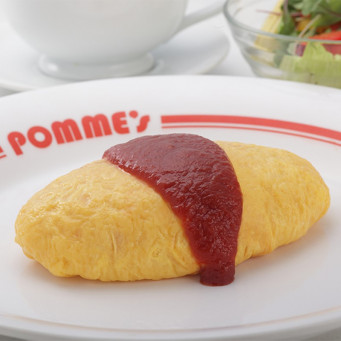 POMME Omelette Rice with Tomato Sauce 230g