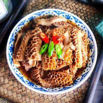 HAPPY FARM - Honeycomb Tripe in Satay Sauce 450g