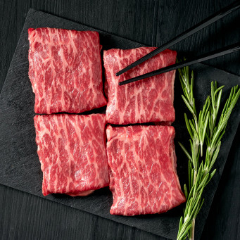US Beef Prime Chuck Short Rib Boneless Hot Pot Sliced ~200g