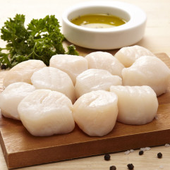 Japan Hokkaido Frozen Scallop (For cooking) 500g (~10-20pcs/pack)