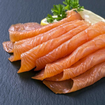 Norwegian Smoked Salmon Sliced 100g