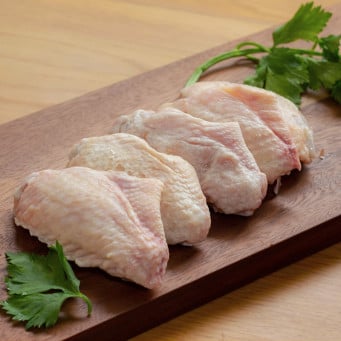 French DE LA VALLEY Free Range White Chicken Mid-Joint Wings 300g
