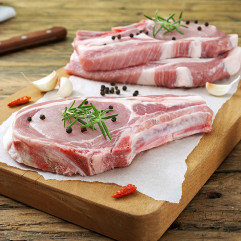Canadian Berkshire Pork Loin Hormone Free ~300g